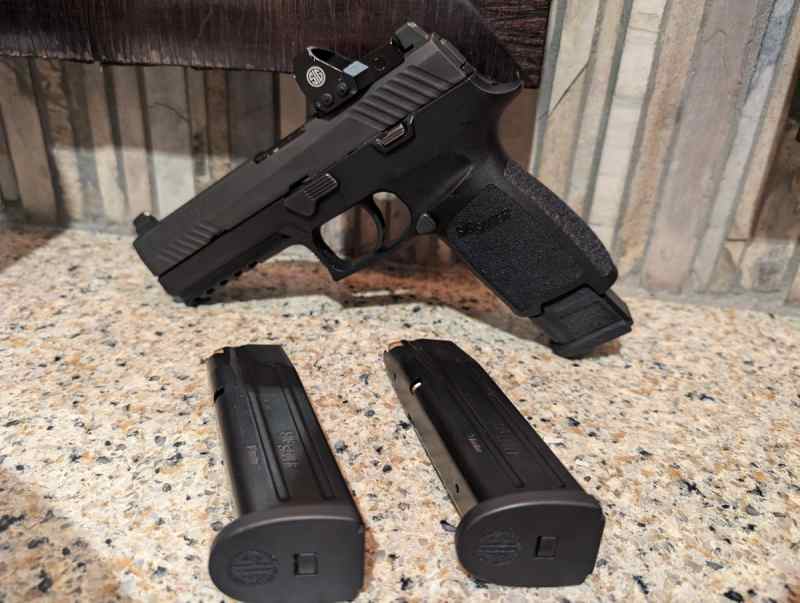 Sig P320 9mm Full Size with Romeo 1 