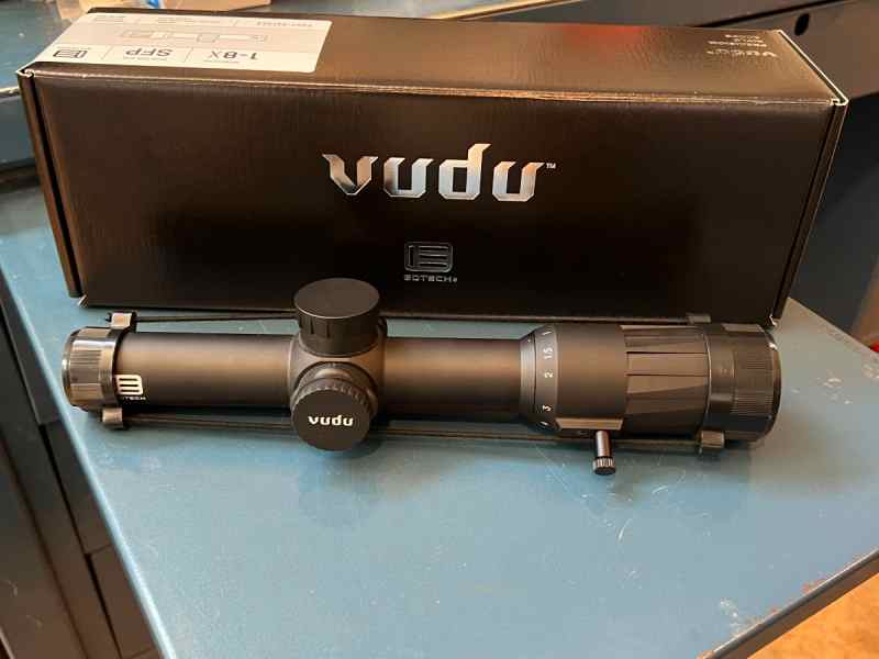 Eotech Vudu 1-8 SFP Scope Like NEW