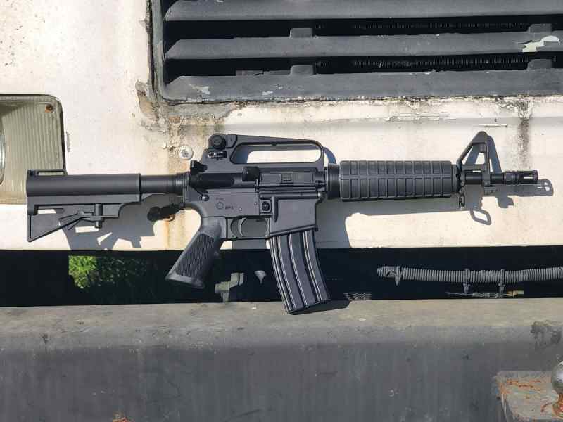 10.5 in AR-15 pistol (commando)