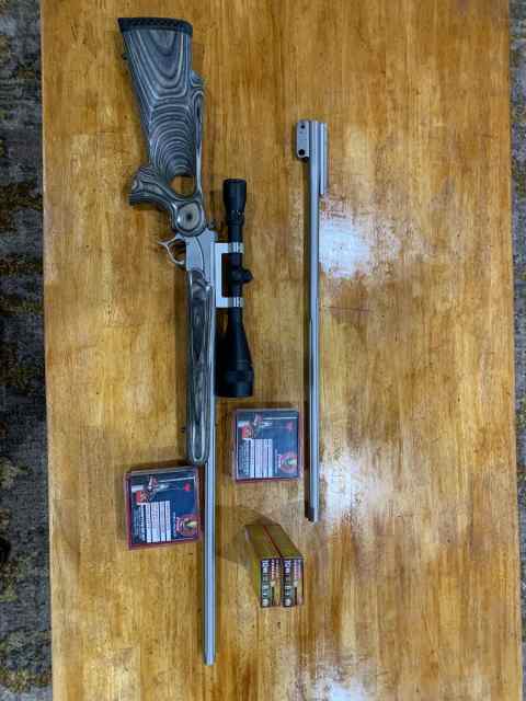 TC stainless Encore 25-06 and 243 pro-hunter 