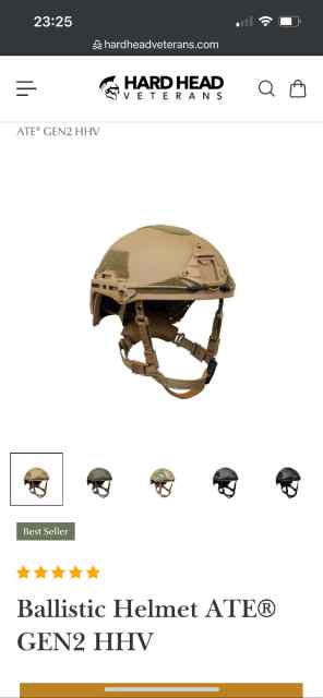 Ballistic Helmet HHV GEN2