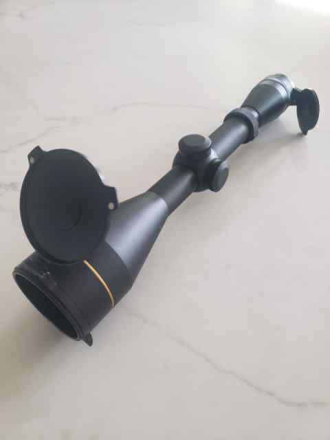Leupold VX-2 4-12x50mm plus rings. 