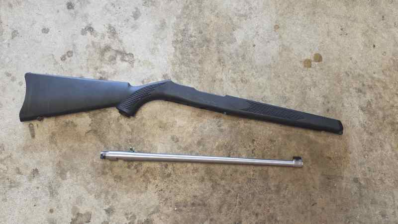 Stainless Steel factory 10/22 barrel / synthetic s