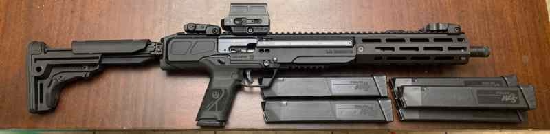 Ruger LC 45 Carbine with folding stock