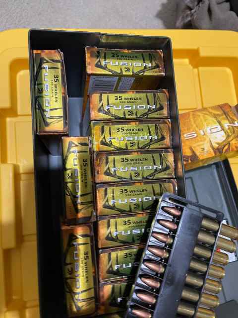 35 Whelen Federal fusion new ammo