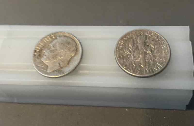 Roll of Roosevelt Silver Dimes