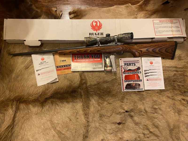 RUGER M77/22LR STAINLESS RARE LIKE NEW IN BOX