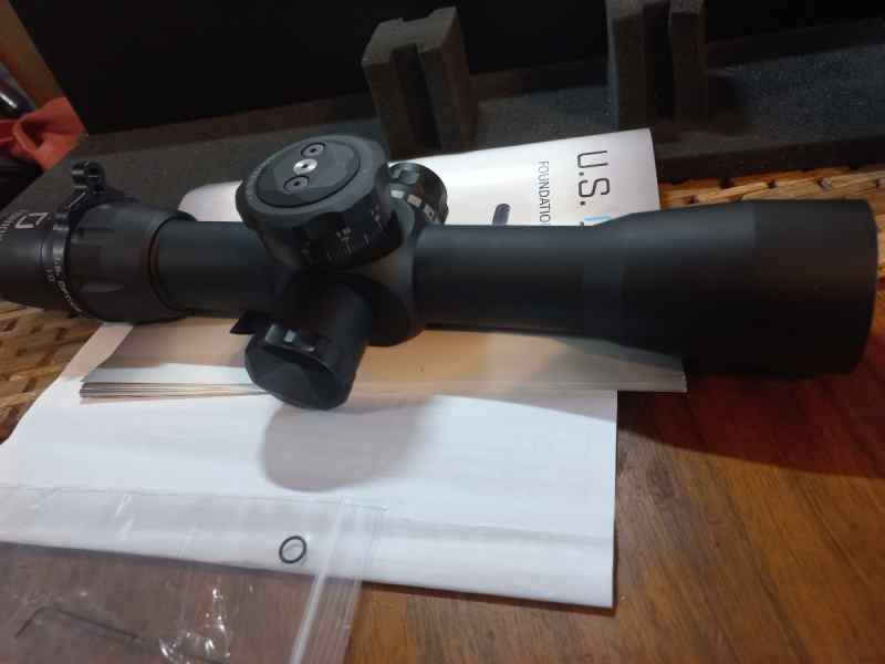 US Optics FDN 10X MIL Rifle Scope JNG reticle