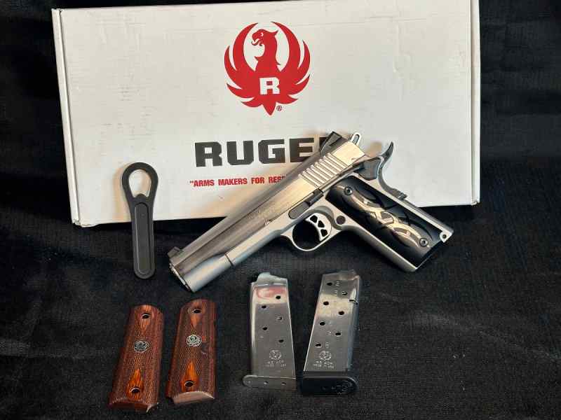 Ruger SR1911 stainless .45acp