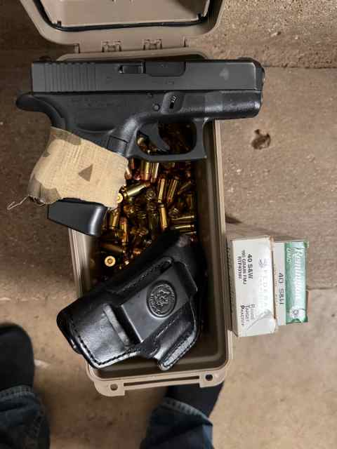 Glock 27 Gen 4 and .40 s&amp;w ammo