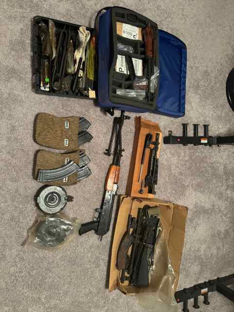 Norinco AK-47 7.62x39 and lot of accessories 