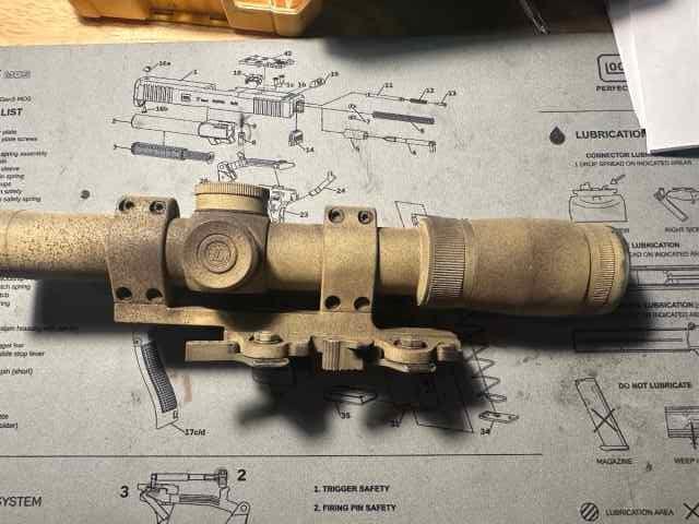 Leupold VX-6 1-6 SPR Firedot