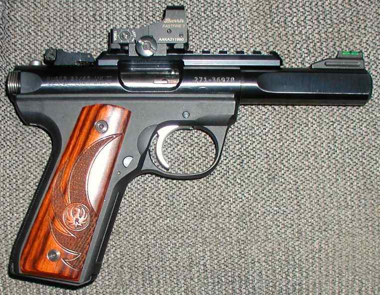 Ruger MKIII 22/45 Talo Special w/Burris 22lr