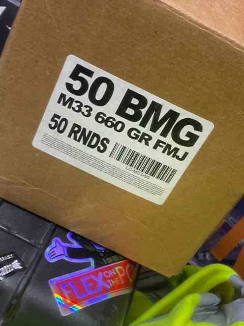 .50 BMG ammo