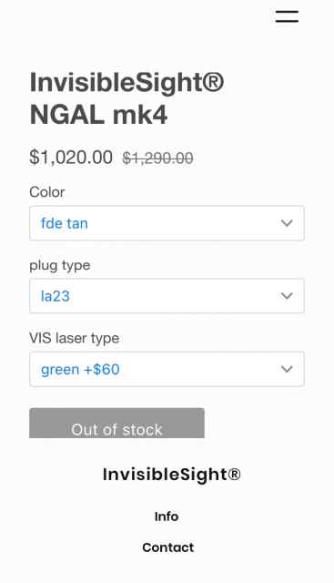 Invisiblesight NGAL MK4