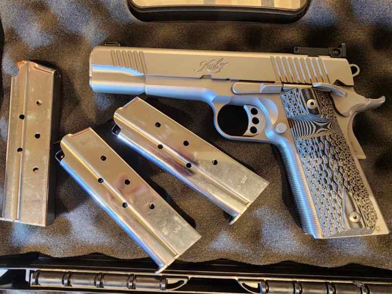 KimberTarget II 1911 stainless 10mm