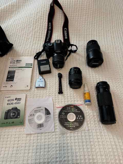 Canon eos rebel camera package