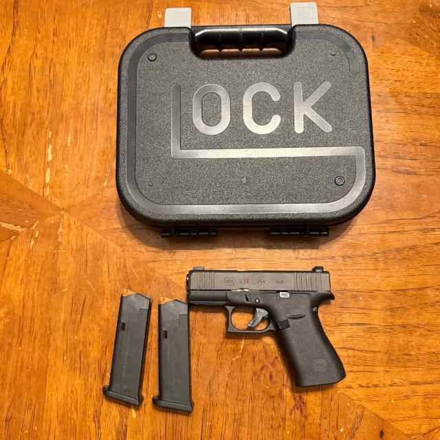 New Glock 43X 2 mags AmeriGlo Night sights