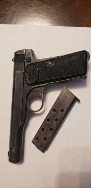 FN Browning 1922 .32ACP German WWII Marks 