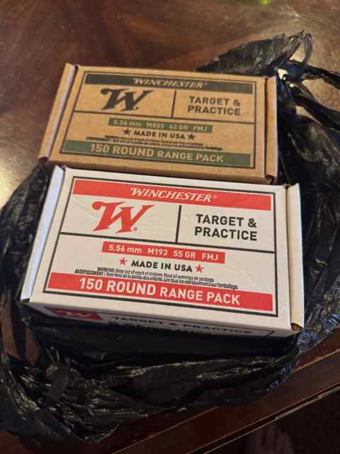 5.56 Winchester Target &amp; Practice Ammo (Green/Red)