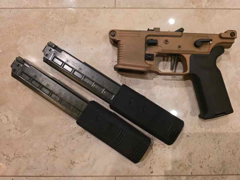 B&amp;T Aluminum Lower with Elfman Trigger