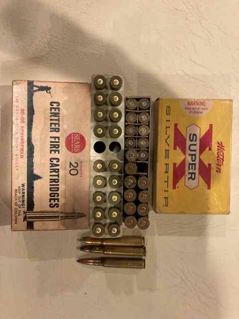 30-06 Winchester/Sears 180gr 31 cartridges (22 SP)