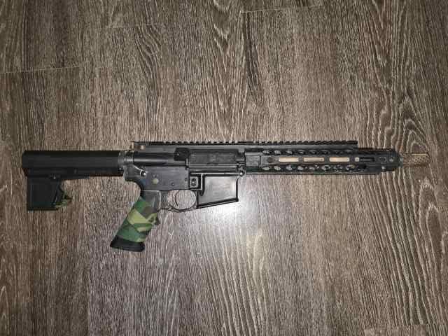 10.5 AR Pistol with Midwest Industries Handguard