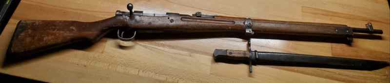 WW2 Japanese Arisaka Type 99 7.7 Jap with Bayonet 