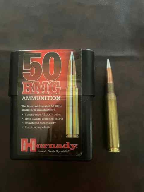 Hornady 750 grain a max 50 bmg