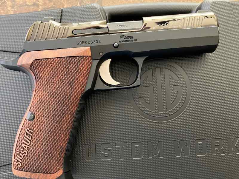 Sig Sauer P210 custom compact