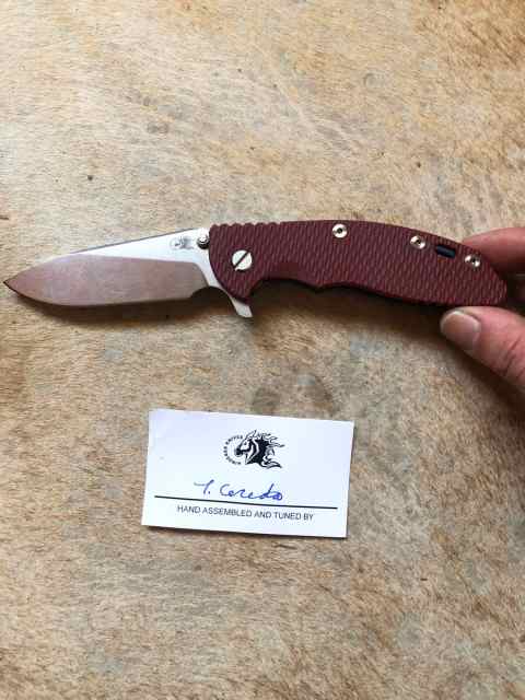 Hinderer xm18 3.5 flipper s45