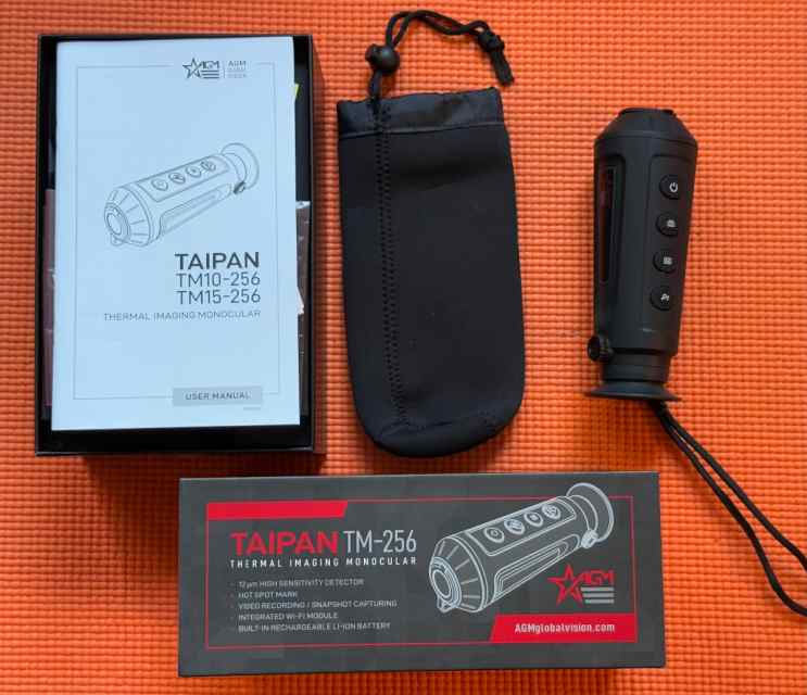 AGM Taipan Thermal Monocular TM15-256 as New