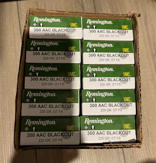 300 blackout remington 220 grain subsonic