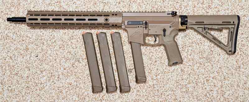 Aero Precision FDE AR9 9MM PCC Carbine