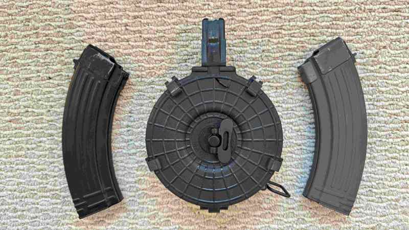 7.62x39 Russian Wolf + Magazines - Great Deal!