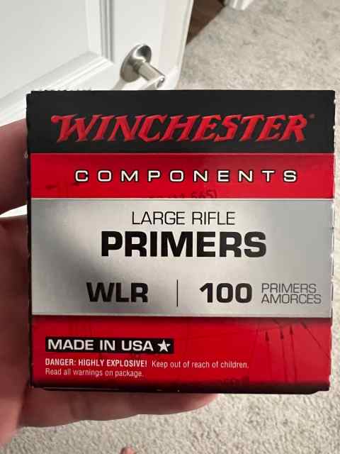 Large rifle primers