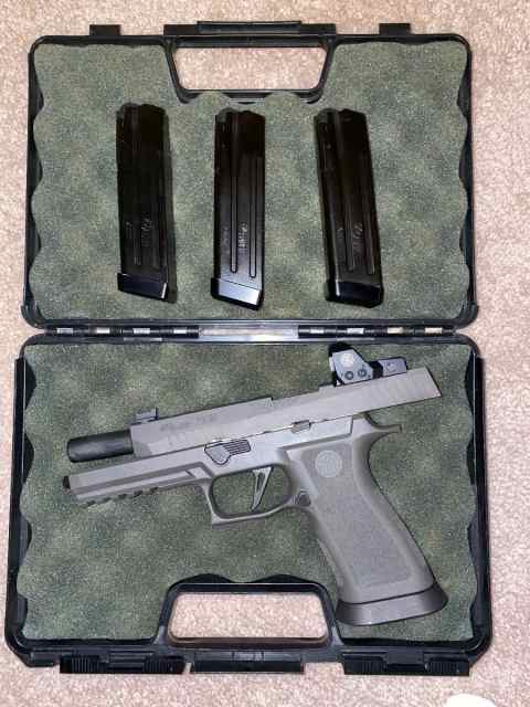 Sig sauer p320 x5 legion with Romeo 1