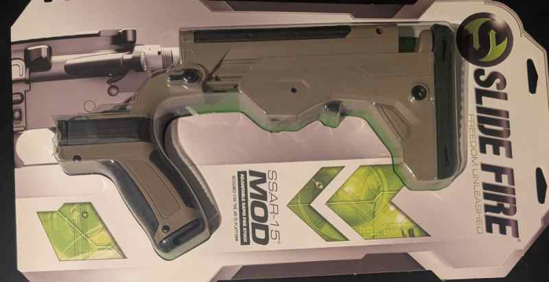 Slide Fire Bump Stock SSAR 15 MOD 