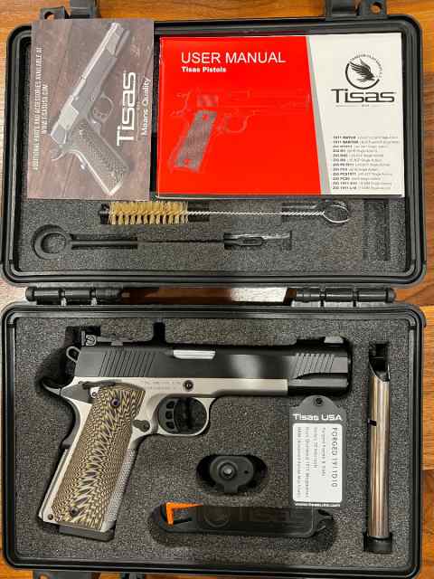 Tisas 1911 D10 with holsters - 10mm