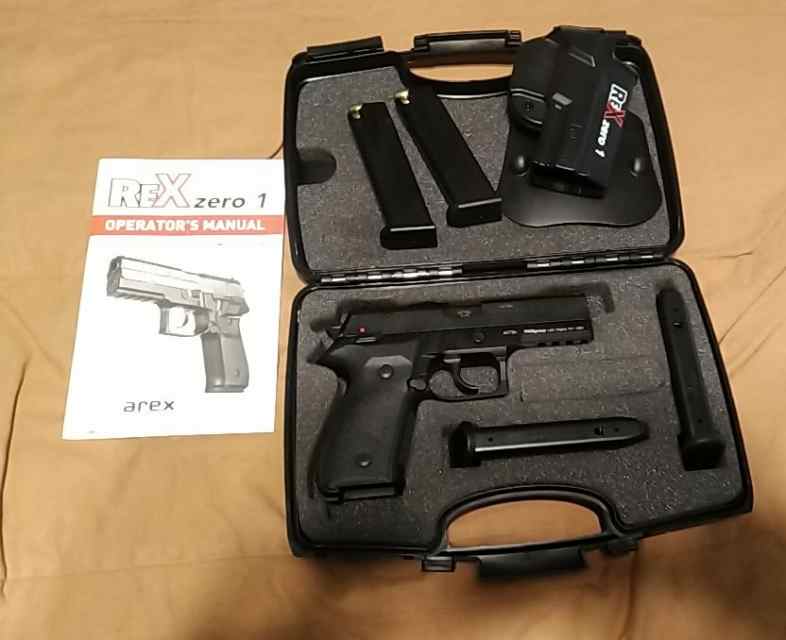 WTT - Rex Zero 1s with holster and 4 mags - NIB