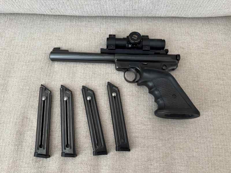 Ruger MK II Target loaded bullseye.22 pistol