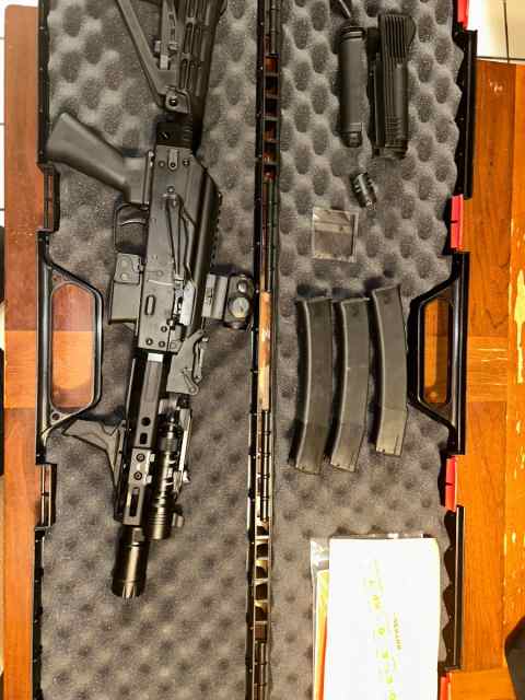 Kalashnikov KP9 w/SLR Handguard + Extras WTS/WTT