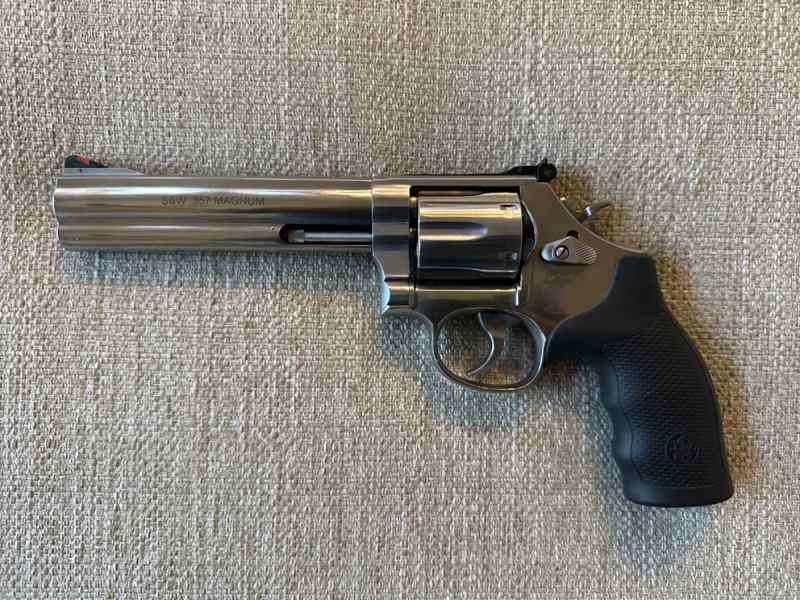 Smith &amp; Wesson 686 6&quot; 357 Mag with Trigger Upgrade