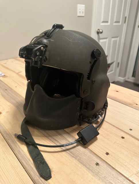 Helicopter helmet