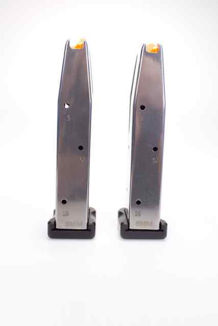 Two (2) Staccato16 Round CS 9mm Magazines