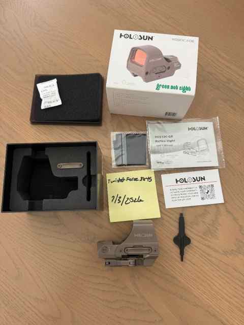 (WTT/WTS) Holosun 510HSC FDE-G