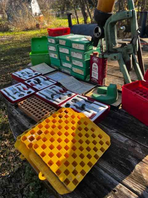 Reloading equipment and supplies